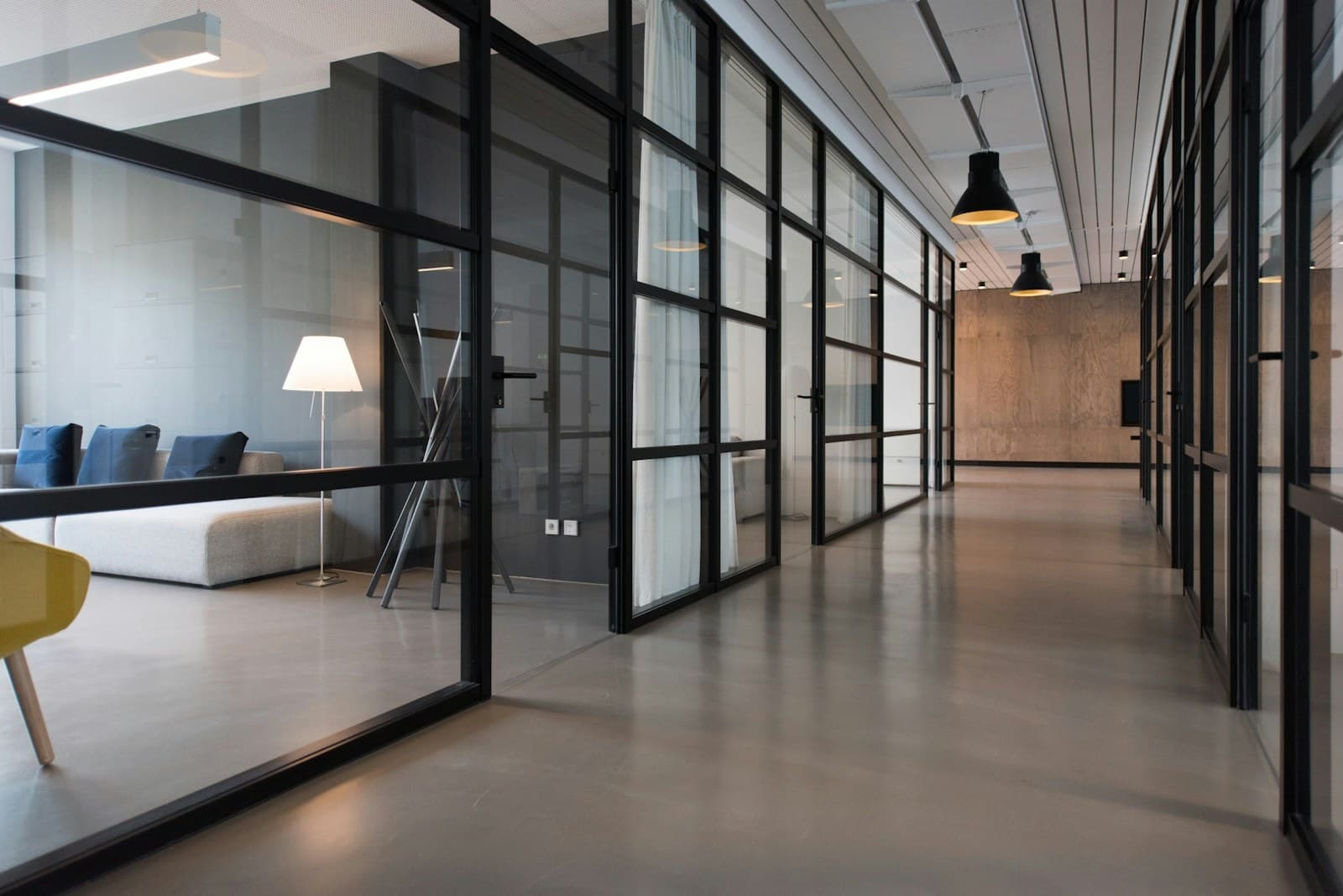 Clean office environment representing OEM and ODM service coordination